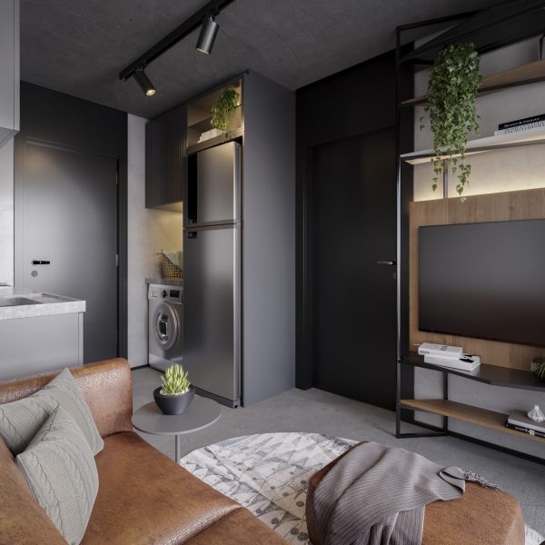1 Dorm. de 26m²